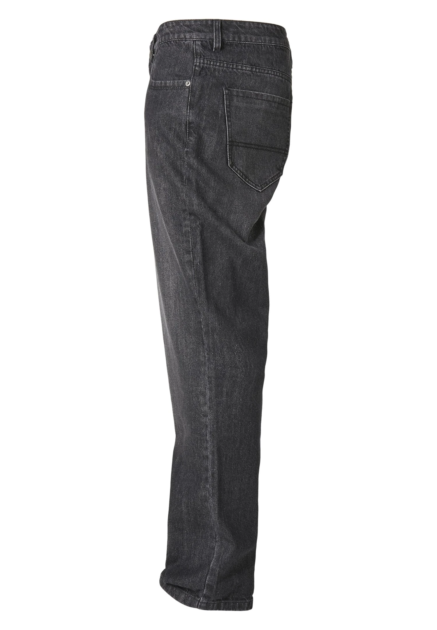 URBAN CLASSICS Loose Fit - Straight Leg Jeans - Real Black Washed 10 URBAN CLASSICS Loose Fit - Straight Leg Jeans - Real Black Washed - Afbeelding 8
