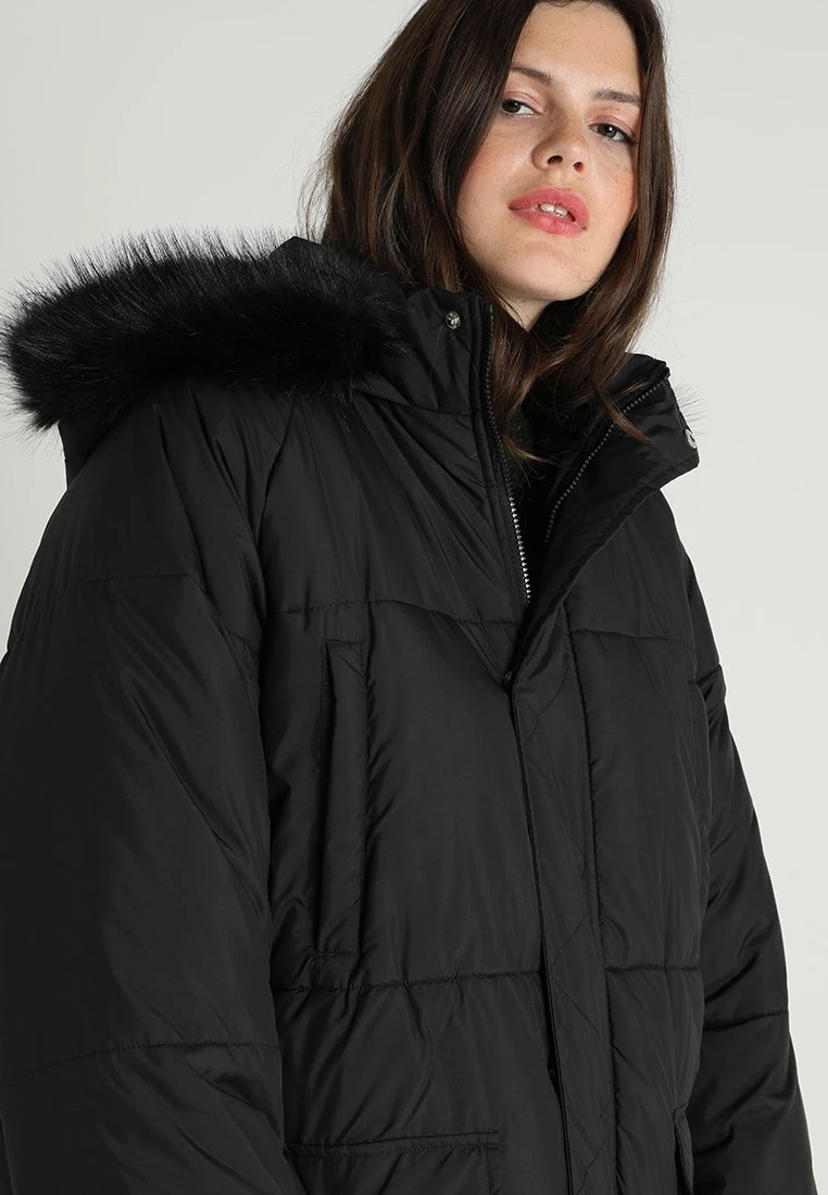 Ladies Oversize Coat - Winterjas - Black/Black 8 Ladies Oversize Coat - Winterjas - Black/Black - Afbeelding 6