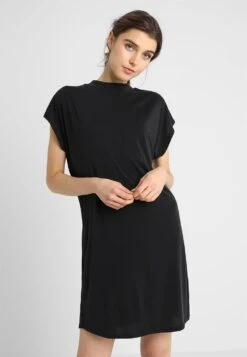 URBAN CLASSICS Ladies Dress - Jerseyjurk - Black