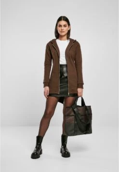 URBAN CLASSICS Parka - Sweater Met Rits - Brown -Urban Classics 55cfeaf0760e463dab9d7236d7d47010