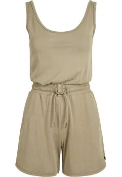 URBAN CLASSICS Ladies Short Sleeveless Modal Jumpsuit - Jumpsuit - Khaki -Urban Classics 56e967cd3e9642a1ad5912f5a215901c
