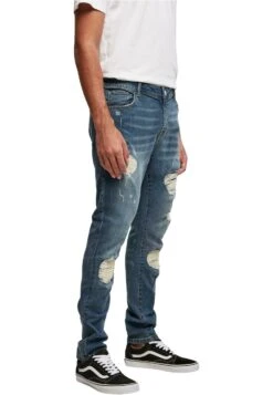 URBAN CLASSICS Heavy Destroyed Slim Fit Jeans - Slim Fit Jeans - Blue Heavy Destroyed Washed 15 URBAN CLASSICS Heavy Destroyed Slim Fit Jeans - Slim Fit Jeans - Blue Heavy Destroyed Washed -Urban Classics 579052486819436886e58d6d62ea72be