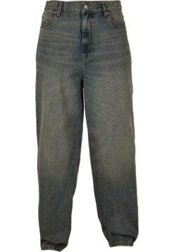 URBAN CLASSICS Relaxed Fit Jeans -Dark Blue Denim