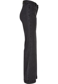 URBAN CLASSICS Vintage- Flared Jeans - Black Washed -Urban Classics 592e3c06b1e1416e8d3f2c096424cd38