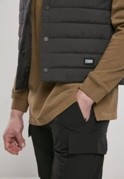 URBAN CLASSICS Herren - Bodywarmer - Black -Urban Classics 5a95c2f827454e4a8938466de2720cba