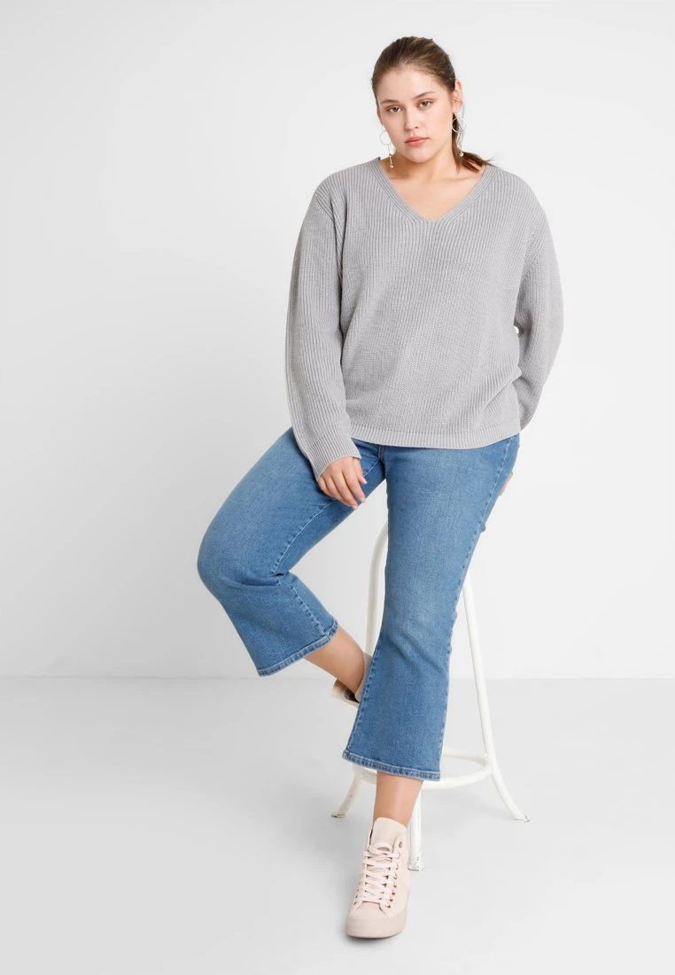 Ladies Back Lace Up - Trui - Grey 4 Ladies Back Lace Up - Trui - Grey - Afbeelding 2