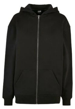 URBAN CLASSICS Damen- Sweater Met Rits - Black -Urban Classics 5bf8c6fe34554c0c9b6e93dce21603d3