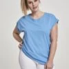 URBAN CLASSICS Extended Shoulder - T-Shirt Basic - Horizonblue