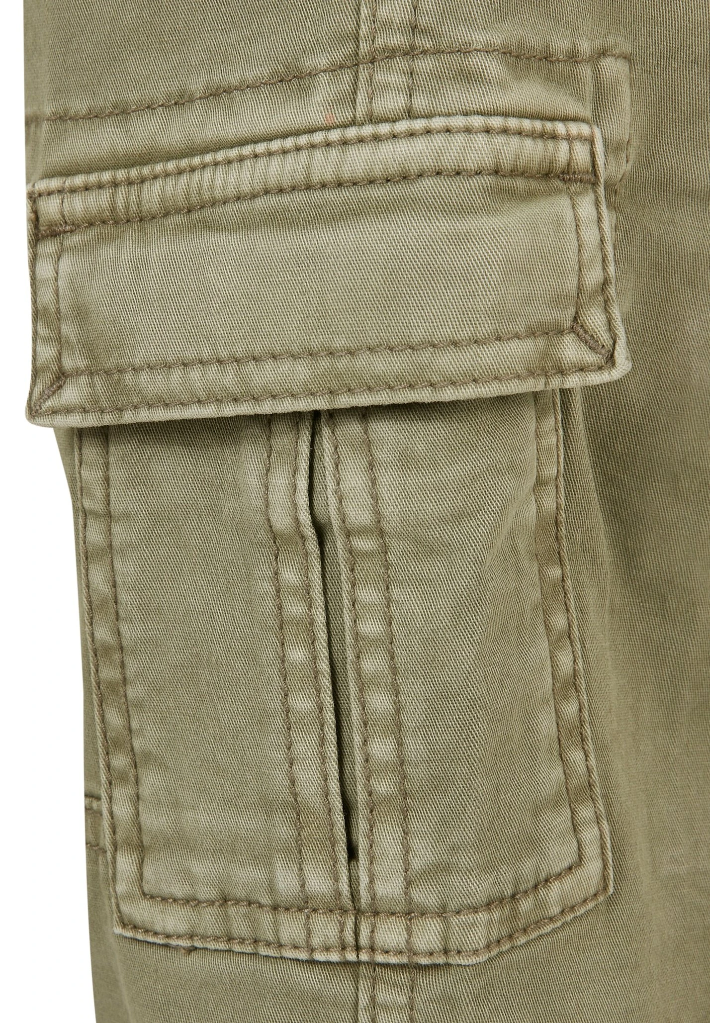 URBAN CLASSICS Washed Twill Jogging - Cargobroek - Olive 8 URBAN CLASSICS Washed Twill Jogging - Cargobroek - Olive - Afbeelding 6