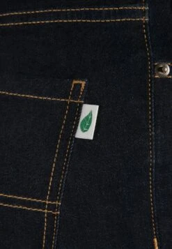 URBAN CLASSICS Organic High Waist- Jeans Skinny Fit - Darkblue Raw -Urban Classics 5f85dbe868c34ed098e1928d2d189ad6