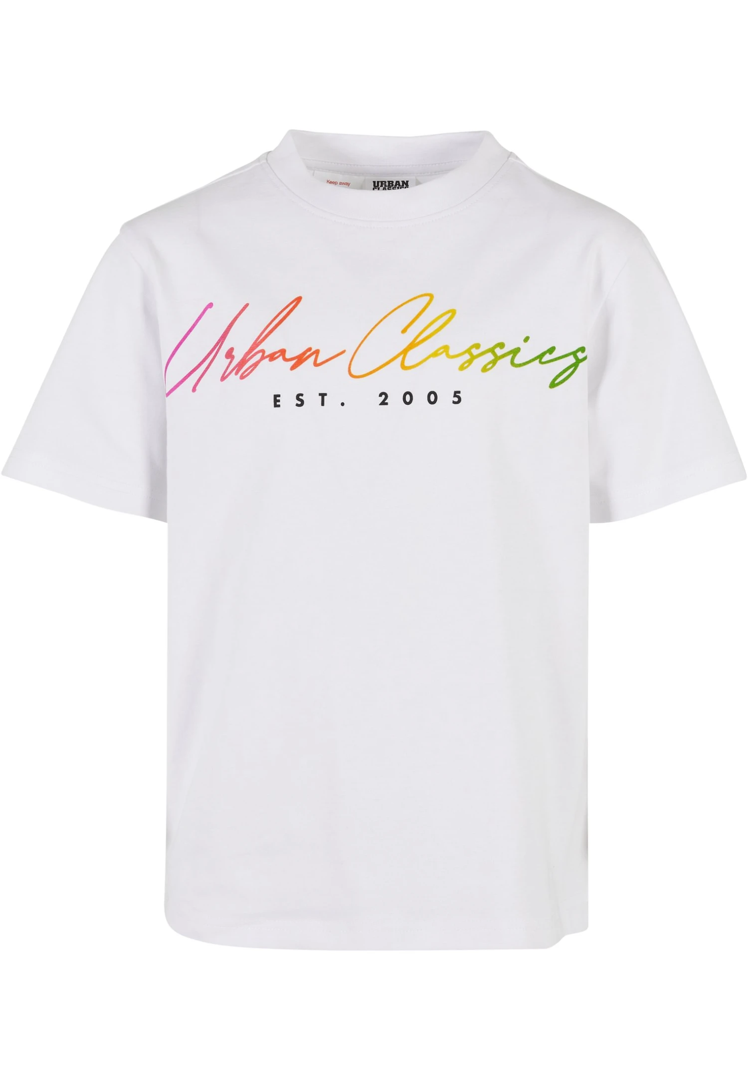 URBAN CLASSICS Kinder- T-Shirt Print - White 3 URBAN CLASSICS Kinder- T-Shirt Print - White
