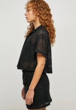 URBAN CLASSICS Resort - Overhemdblouse - Black -Urban Classics 602de4dda1984539baa8938c038d019f