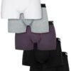 URBAN CLASSICS 5 Pack - Onderbroeken - Purplenight Grey Wht Blk Blk -Urban Classics 6080f7018e9e4688b902fdb421456b66