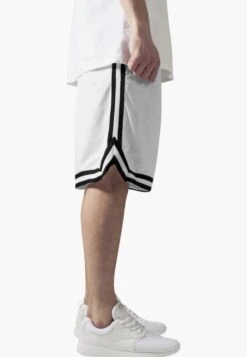 URBAN CLASSICS Shorts - White, Black -Urban Classics 60d5632bbe2a4c678decd71a8dd1a889