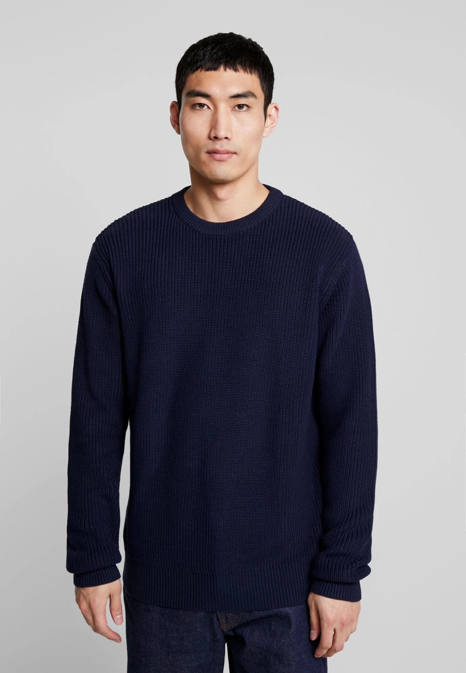 URBAN CLASSICS Trui - Midnightnavy 3 URBAN CLASSICS Trui - Midnightnavy