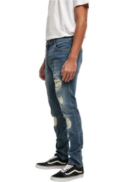 URBAN CLASSICS Heavy Destroyed Slim Fit Jeans - Slim Fit Jeans - Blue Heavy Destroyed Washed 14 URBAN CLASSICS Heavy Destroyed Slim Fit Jeans - Slim Fit Jeans - Blue Heavy Destroyed Washed -Urban Classics 6214630995ee45b58aba4978d8dbbe23