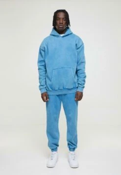 URBAN CLASSICS Herren Stone Washed - Trui - Royal