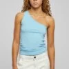 URBAN CLASSICS Asymmetric- Top - Balticblue -Urban Classics 62b1ec41aa074dd78cf1d3b50e2c6cd8