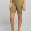 URBAN CLASSICS Inset Cycle- Shorts - Khaki -Urban Classics 65317be5d52743b5b6e7b871d2d56bac