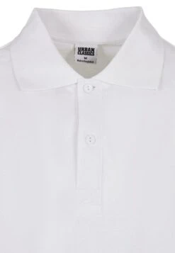 URBAN CLASSICS Oversized- Poloshirt - White -Urban Classics 671529c170da4a7a81696ed4738198f2