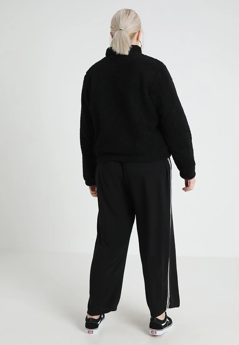 Ladies Sherpa Batwing Troyer - Fleece Trui - Black 5 Ladies Sherpa Batwing Troyer - Fleece Trui - Black - Afbeelding 3