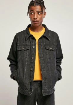 URBAN CLASSICS Spijkerjas - Black Washed