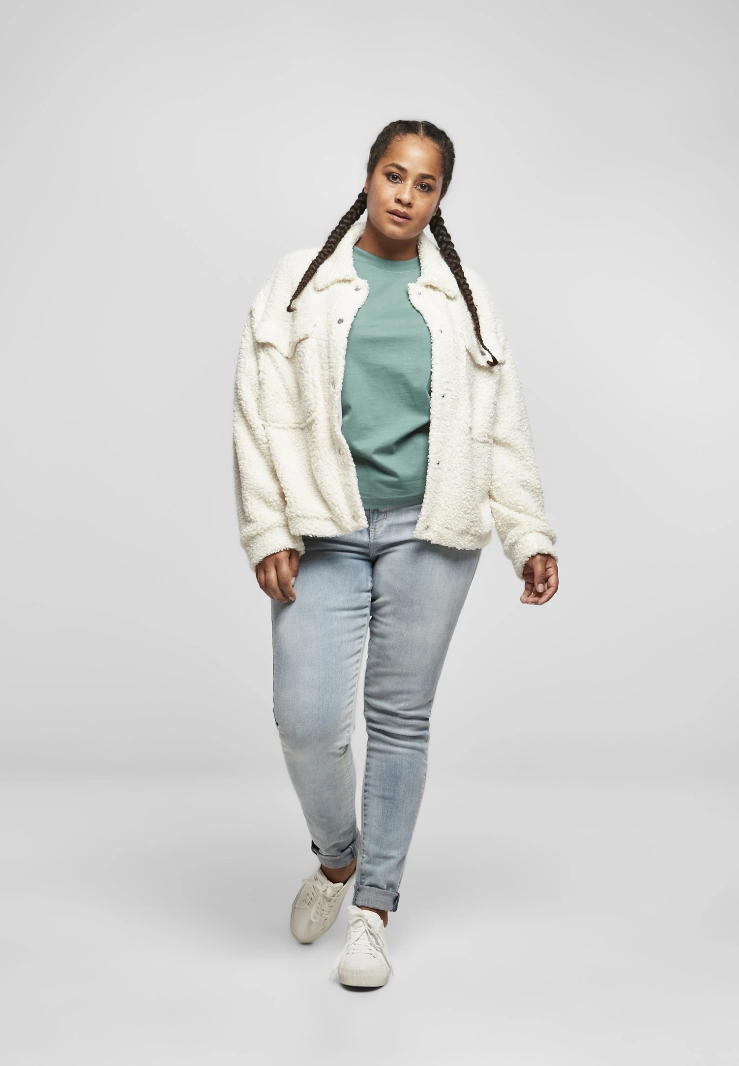 URBAN CLASSICS Jas - Offwhite 4 URBAN CLASSICS Jas - Offwhite - Afbeelding 2