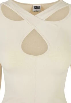 URBAN CLASSICS Crossed Cut Out Longsleeve - Longsleeve - Whitesand -Urban Classics 6c35f88ae9e6433386e0211837960dde