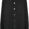 URBAN CLASSICS Organic Terry Shirt - Overhemd - Schwarz -Urban Classics 6d4bf9095e5a4319b75b51687c3ce129