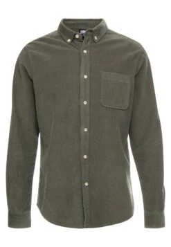 URBAN CLASSICS Corduroy Shirt - Overhemd - Olive -Urban Classics 6d7b20b1bd4f4c40b973510f236e4361