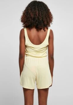 URBAN CLASSICS Ladies Short Sleeveless Modal Jumpsuit - Jumpsuit - Softyellow -Urban Classics 6dea514b91f342f5985c7b7827f8b80a