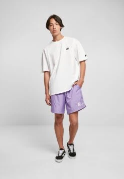 URBAN CLASSICS Starter - Zwemshorts - Paisleypurple