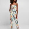 URBAN CLASSICS Bandeau - Jumpsuit - Whitesandfruity
