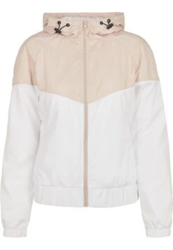 URBAN CLASSICS Arrow- Windjack - Lightpink/White -Urban Classics 6f5d463c8a744a0b9ab8f21cdb63120b