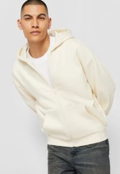 URBAN CLASSICS Ultra Heavy- Sweater Met Rits - Whitesand -Urban Classics 6fb511e63dfe407db5b3c4ed97655b3a