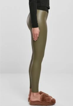 URBAN CLASSICS Legging - Olive -Urban Classics 70718eeb942b49aeb5345f7b1d8451c1