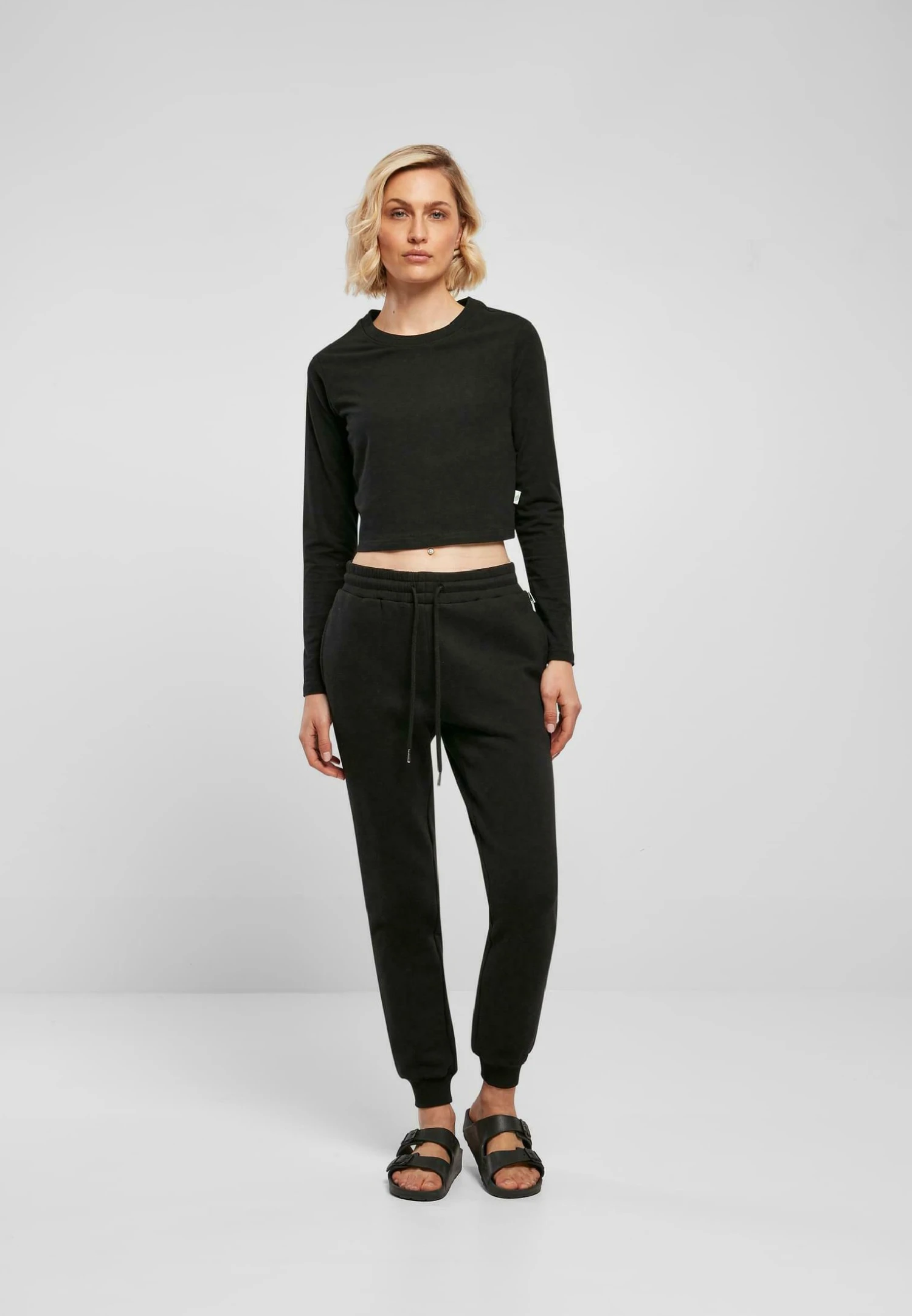 URBAN CLASSICS Trainingsbroek - Black 4 URBAN CLASSICS Trainingsbroek - Black - Afbeelding 2