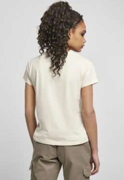 URBAN CLASSICS Ladies Basic Box Tee - T-Shirt Basic - Whitesand -Urban Classics 729990fd94db4df786c75c5459fddf01