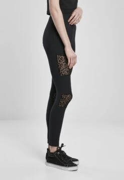 URBAN CLASSICS Flock Lace Inset - Legging - Black 19 URBAN CLASSICS Flock Lace Inset - Legging - Black -Urban Classics 729e3f92754d40a2bd812a3b4d7b42fa