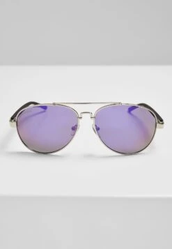 URBAN CLASSICS Mumbo- Zonnebril - Silver/Purple -Urban Classics 72b8f2bd7e5f4f6ba3a32833fa9fedd8