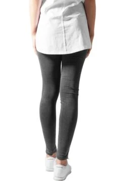 URBAN CLASSICS Cutted- Legging - Acid Black -Urban Classics 72dcef5b33b64389912fb0a919887688