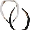 URBAN CLASSICS Light With Knot 2-Pack - Haaraccessoire - Black White -Urban Classics 72fefac6b39a4866bb9196fc476d7510