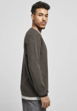 URBAN CLASSICS Ribbed Raglan Sweater - Trui - Blackbird -Urban Classics 7380673838244568b1cf9579db5e9390