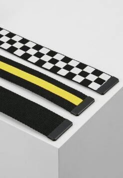 URBAN CLASSICS 3 Pack - Riem - Black/White/Yellow -Urban Classics 74990a4ae50d442c9b48abbf6da2b4c7