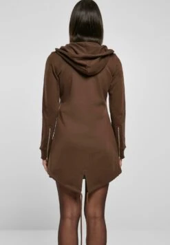 URBAN CLASSICS Parka - Sweater Met Rits - Brown -Urban Classics 74ba4ee825fb420ead36eb01139b9080