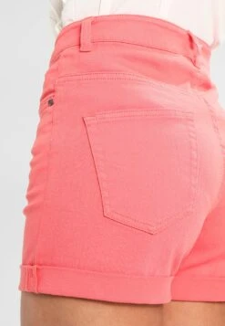 URBAN CLASSICS Ladies Highwaist Stretch - Jeansshort - Coral -Urban Classics 74d859e127474d3dacd3cebe59554ecc