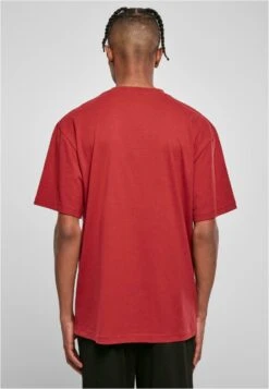 URBAN CLASSICS Tall- T-Shirt Basic - Brickred -Urban Classics 75cd13869a3a414b83acc5ba5e8c49e3