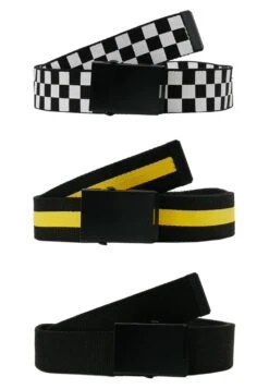 URBAN CLASSICS 3 Pack - Riem - Black/White/Yellow -Urban Classics 75e72ac023604b9290fad5eb06b868f6