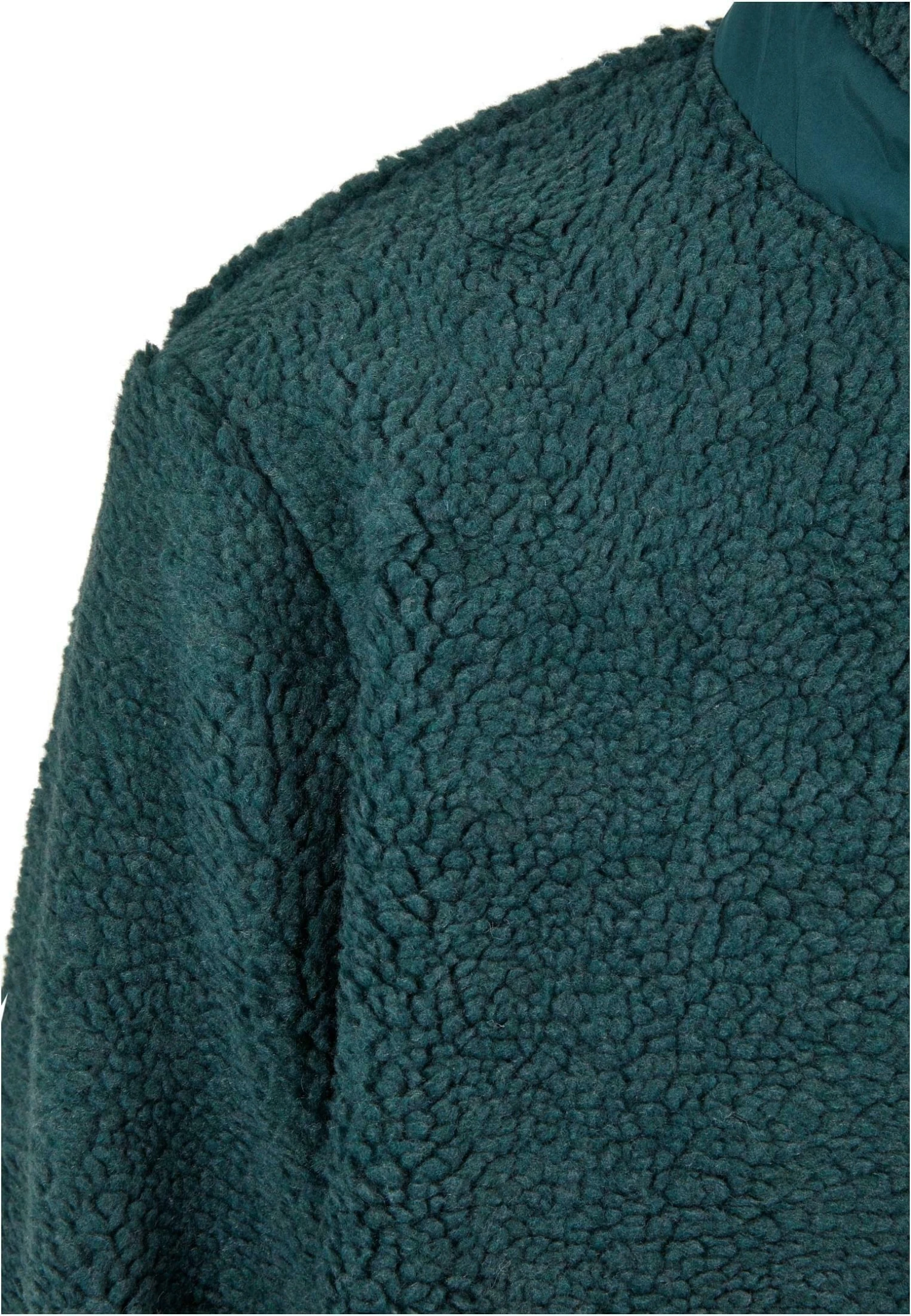 URBAN CLASSICS Basic- Fleecejas - Bottlegreen 10 URBAN CLASSICS Basic- Fleecejas - Bottlegreen - Afbeelding 8