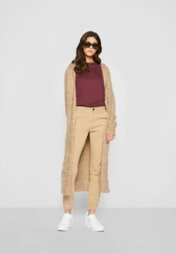 URBAN CLASSICS Feather- Vest - Softtaupe